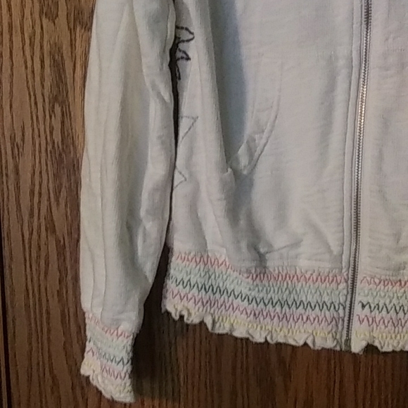 Women's North Face Lightweight Embroidered Full Zip Hoodie - Picture 2 of 6